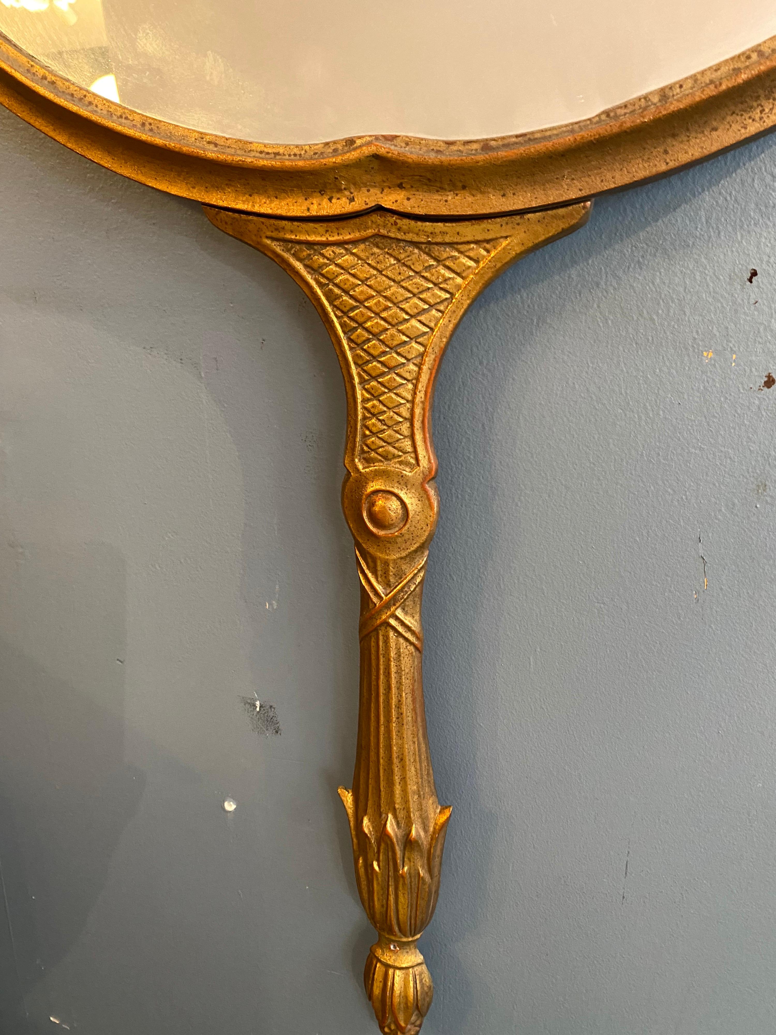 Palladio Italian “Hand Mirror” Wall Mirror 1