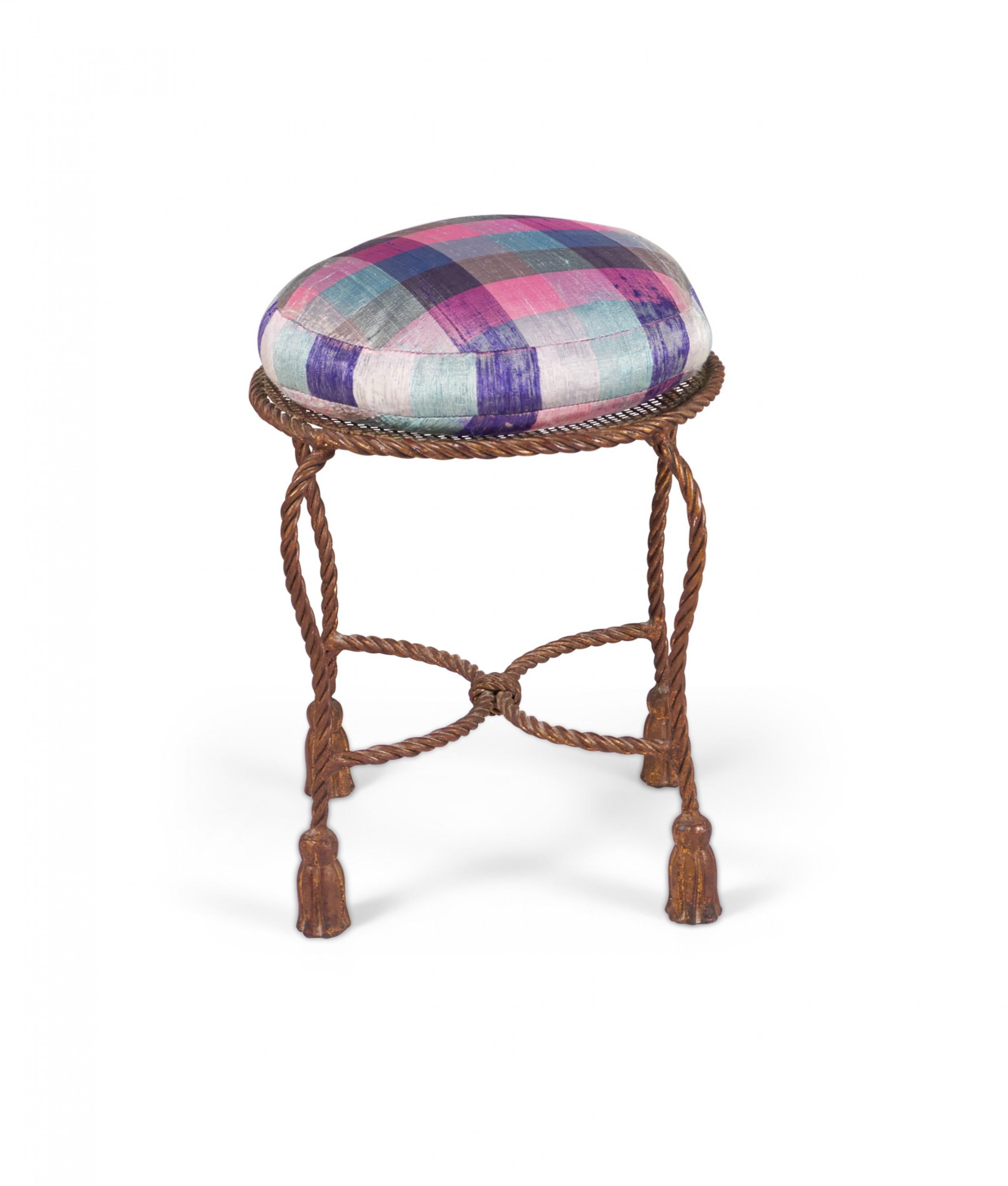wicker vanity stool