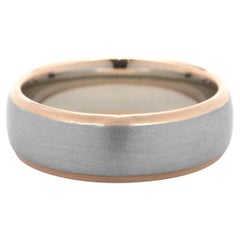 Bracelet en or blanc et rose 18 carats et palladium