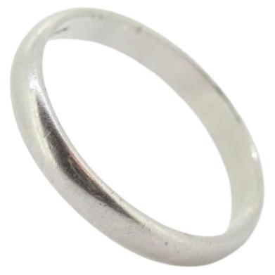 Palladium half round BRISTOL wedding band. Mens Palladium band. BRISTOL For Sale