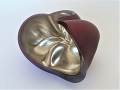 Sculpture en verre abstrait, Barbara Nanning