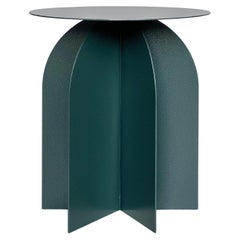 Tavolino verde , Design contemporaneo , Tavolino scultoreo  , Minimalista