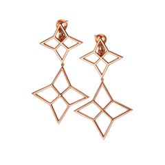 Palladium White Diamonds Earrings Aenea Jewellery