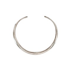 Palle Bisgaard Denmark Sterling Silver Neck Ring Collar Necklace 2 #14683