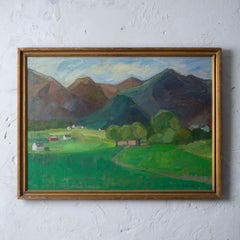 Palle Kierulf Mountain Landscape, Eidsbygda, Norge, c.1948