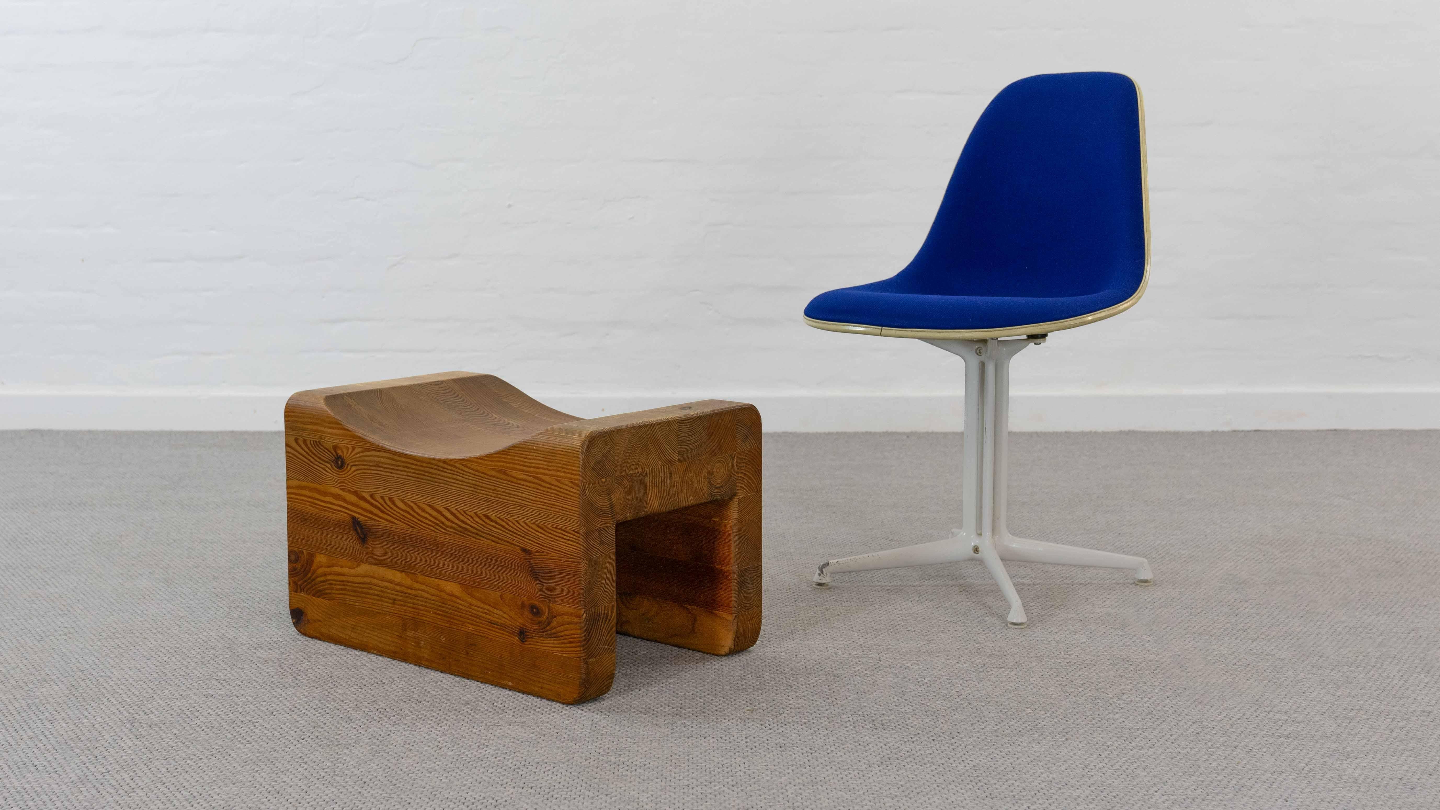 Tabouret Palle de K.J. Pettersson & Söner, Suède, 70 ans en pin en vente 13