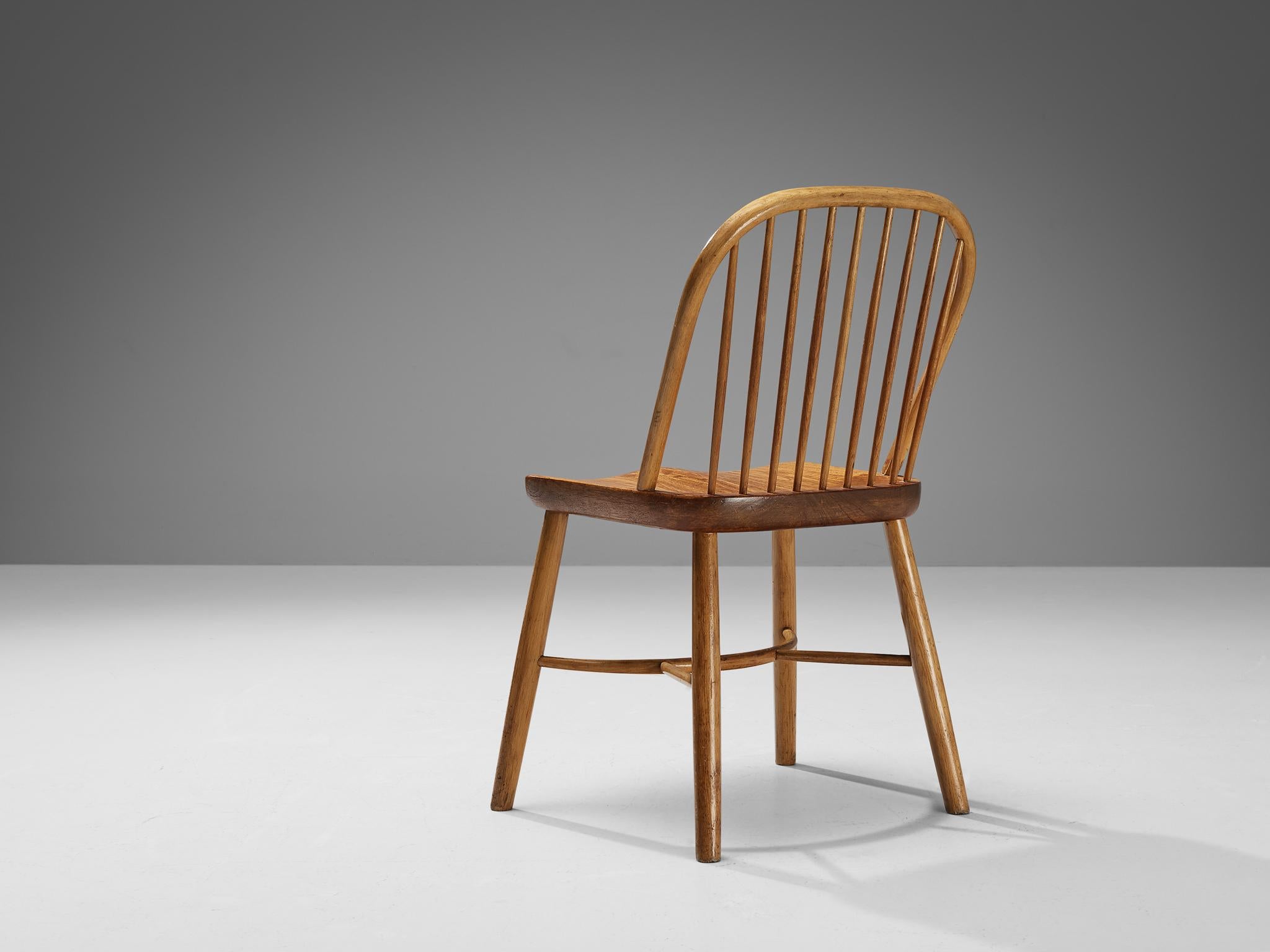 Mid-20th Century Palle Suenson Dining Chair with Teak Seat  For Sale