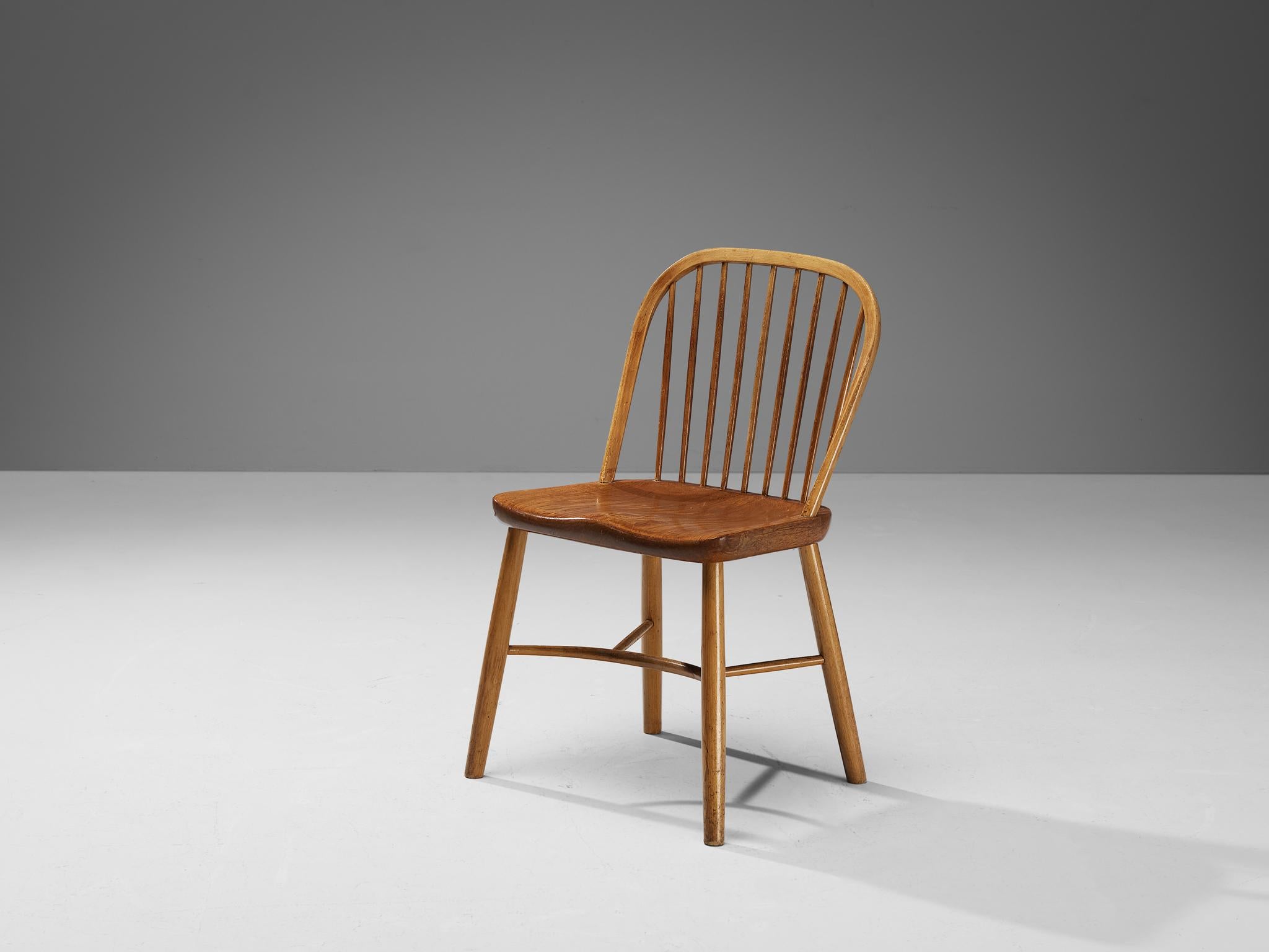 Palle Suenson Dining Chair with Teak Seat  For Sale 2