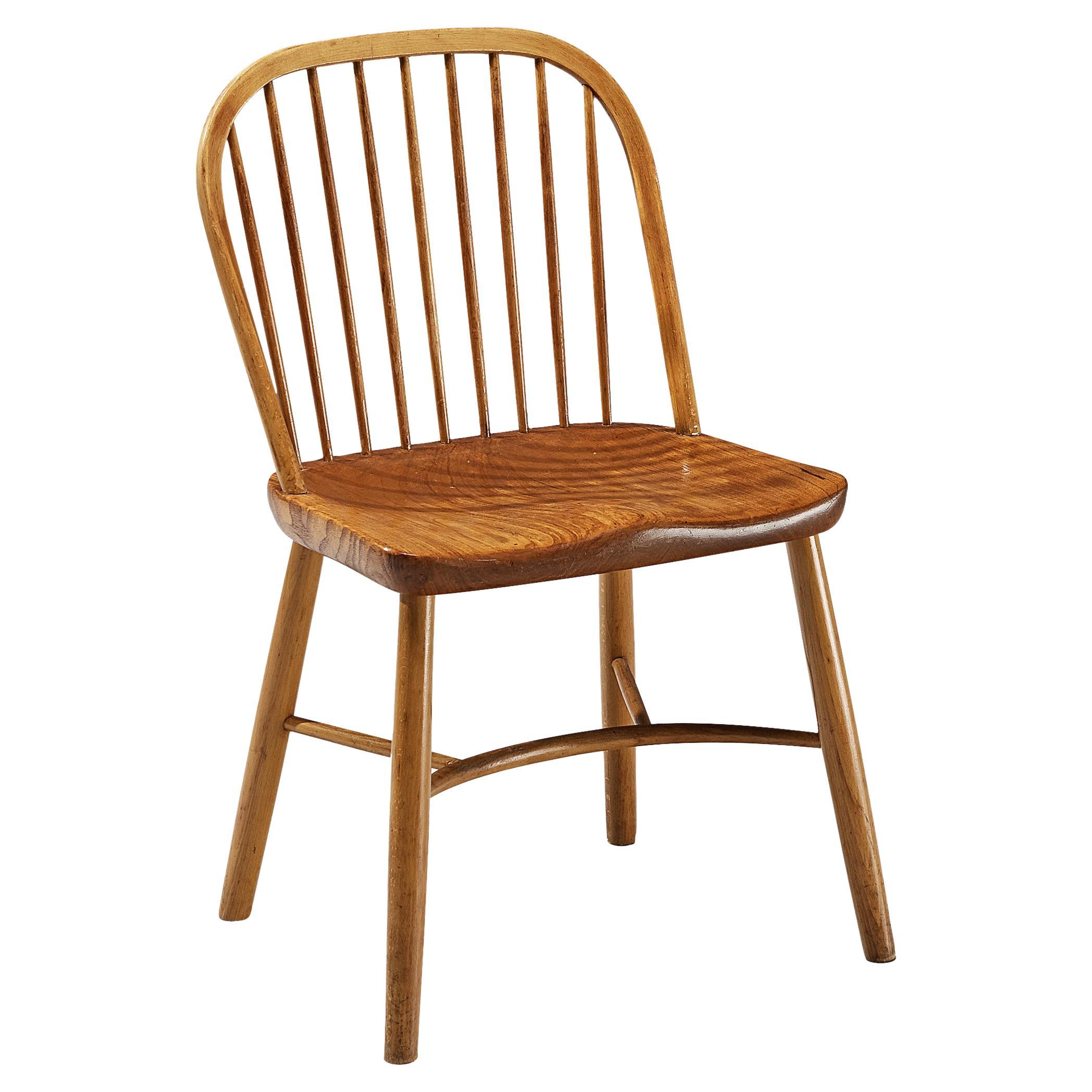Palle Suenson Dining Chair with Teak Seat  For Sale