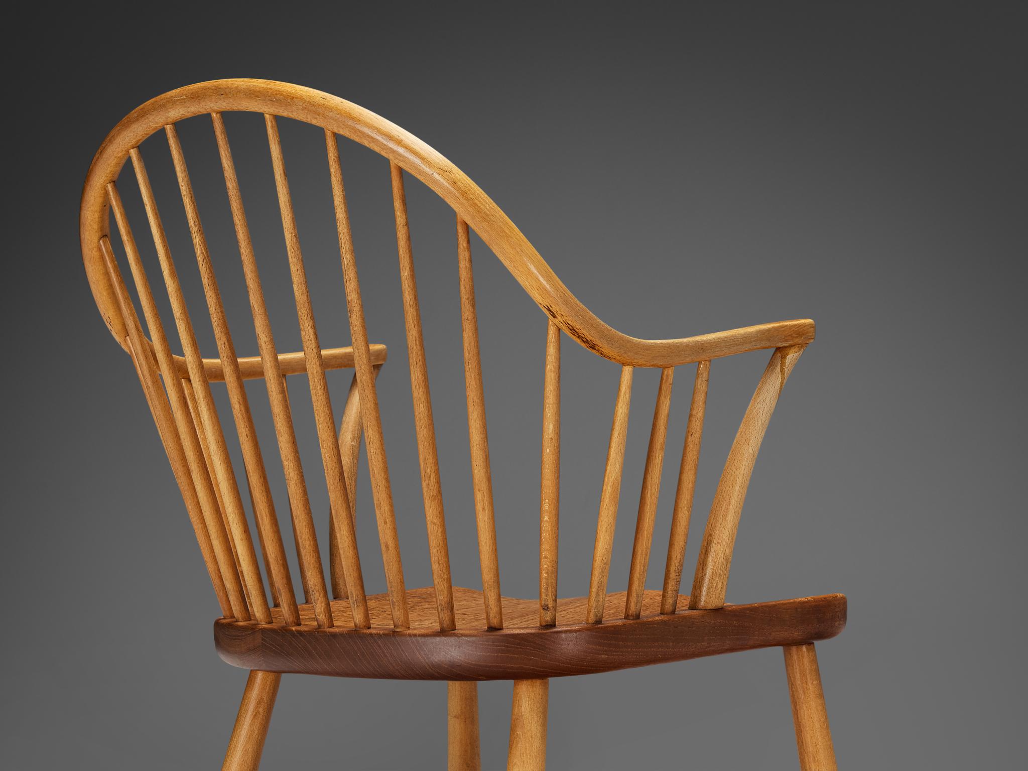 Ensemble de quatre fauteuils Windsor de Palle Suenson pour Fritz Hansen  en vente 1