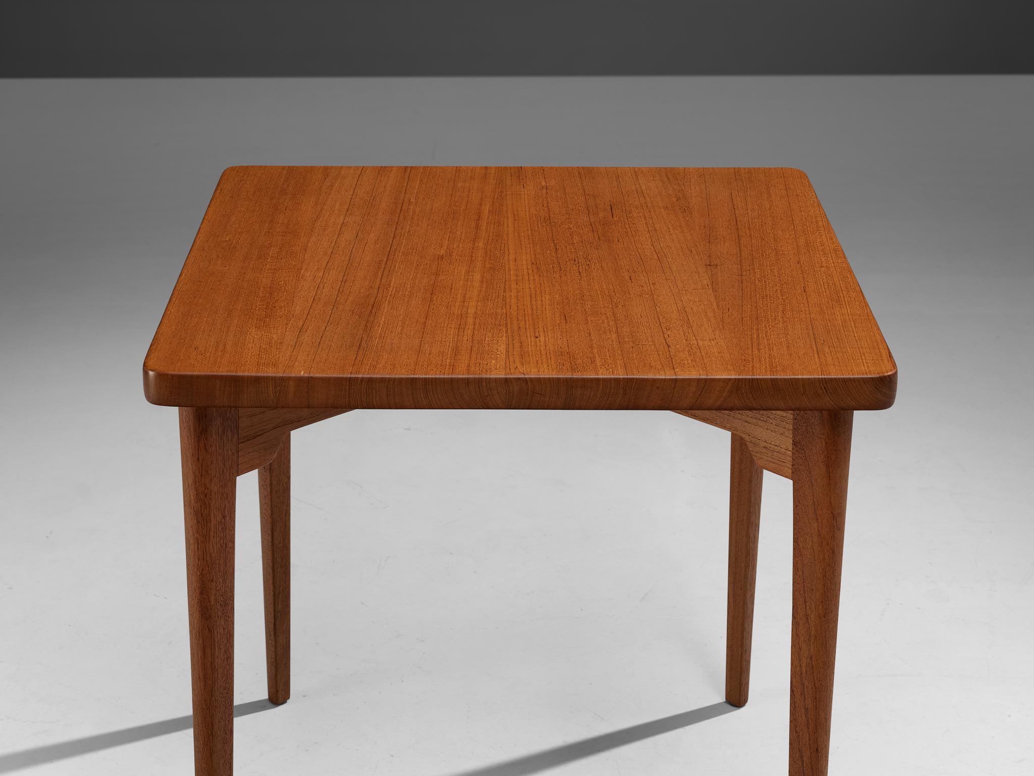 Danish Palle Suenson Table in Solid Teak  For Sale