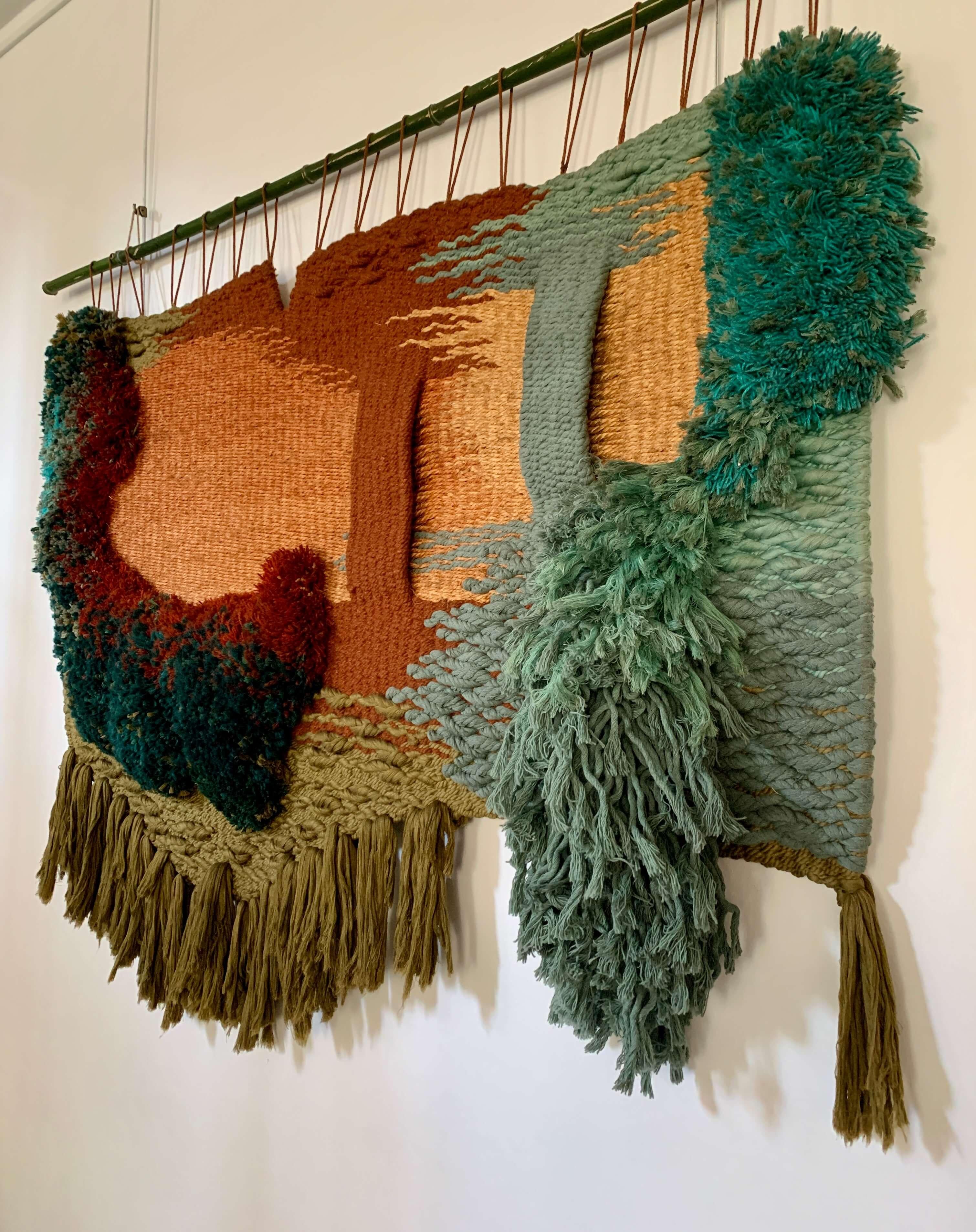 Hand-Woven Pallero tapestry For Sale