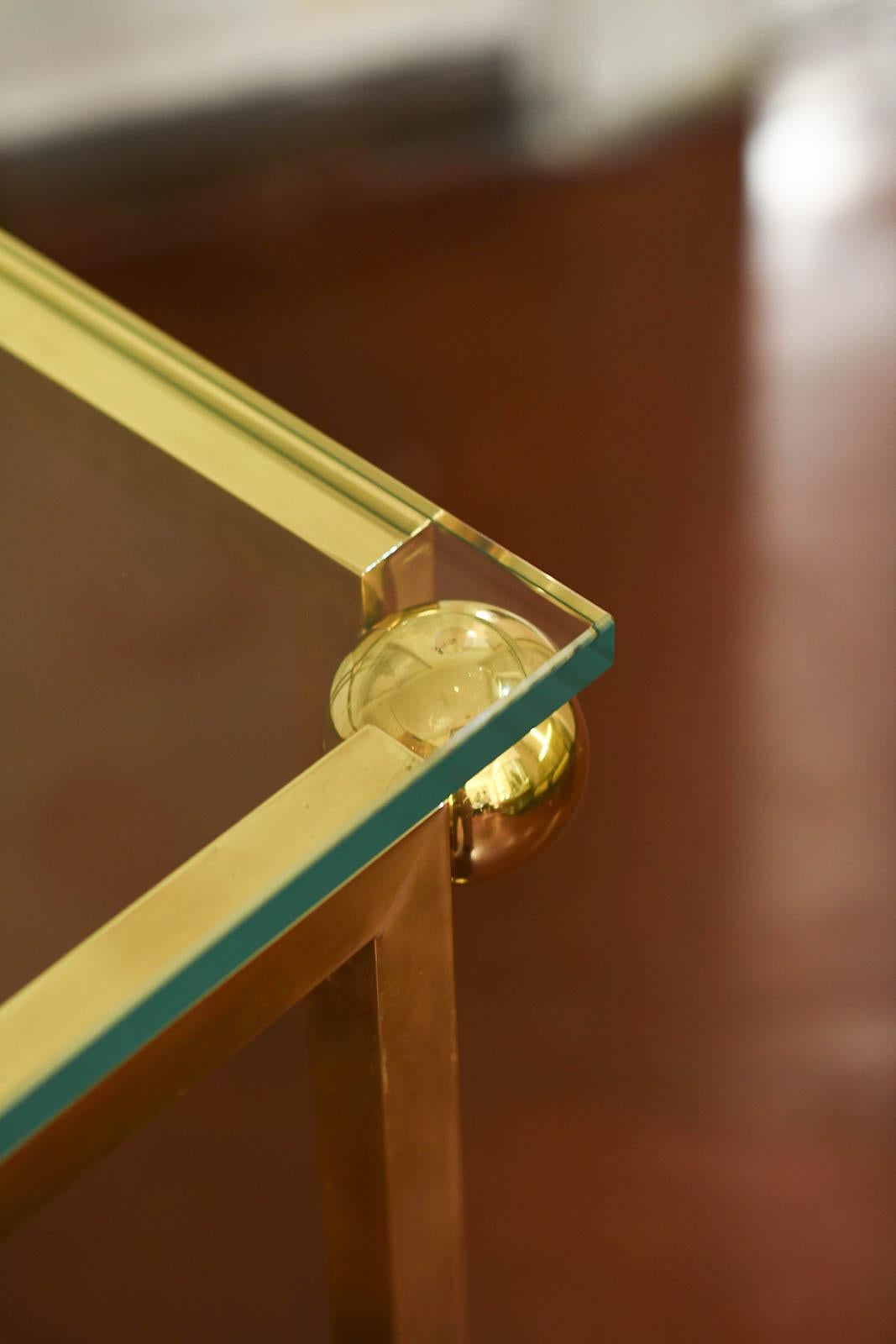 Laiton Table Pallino d'Umberto Mantineo en vente