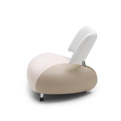 Pallone Chair by Leolux Upholstered in Leather