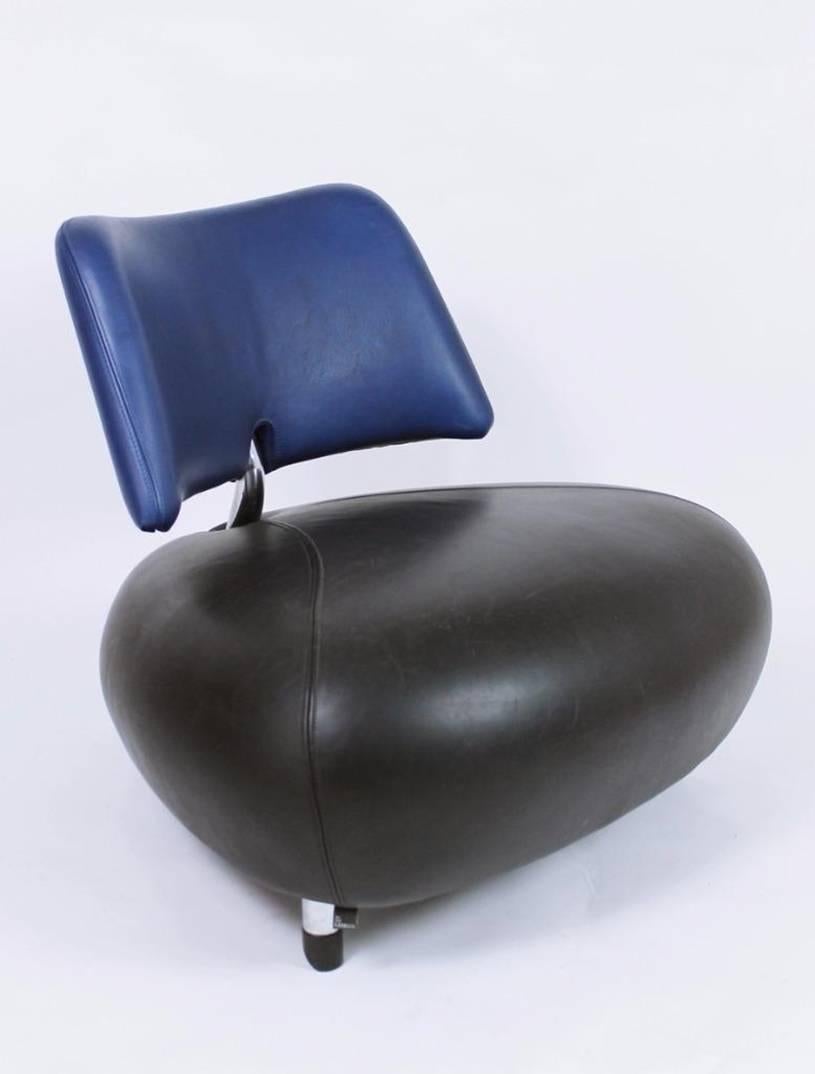 Pallone Chair by Roy de Scheemaker for Leolux, 1980s For Sale 1