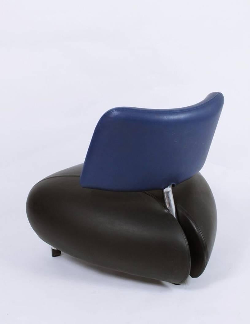 Post-Modern Pallone Chair by Roy de Scheemaker for Leolux, 1980s For Sale