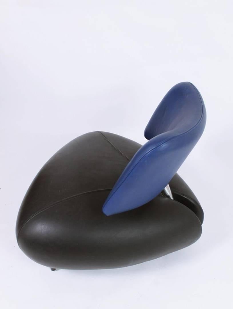 Dutch Pallone Chair by Roy de Scheemaker for Leolux, 1980s For Sale