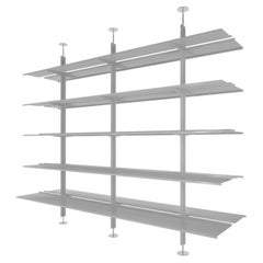 Pallucco Continua Double-Sided Bookcase floor-to-ceiling design Hannes Wettstein