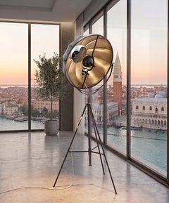 Pallucco Fortuny Bronze Black Floor Lamp – design Mariano Fortuny y Madrazo