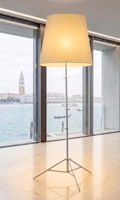 Pallucco Gilda Ivory Parchment Floor Lamp – design Enrico Franzolini