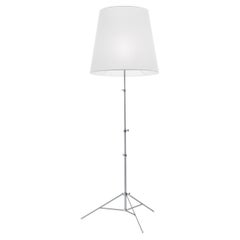 Lampada da terra Pallucco Gilda in pergamena bianca - design Enrico Franzolini