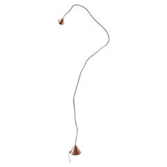 Pallucco Papiro Copper Floor Lamp H 220 cm (86.6 in) – design Sergio Calatroni