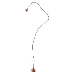 Pallucco Papiro Copper Floor Lamp H 270 cm (106.3 in) – design Sergio Calatroni