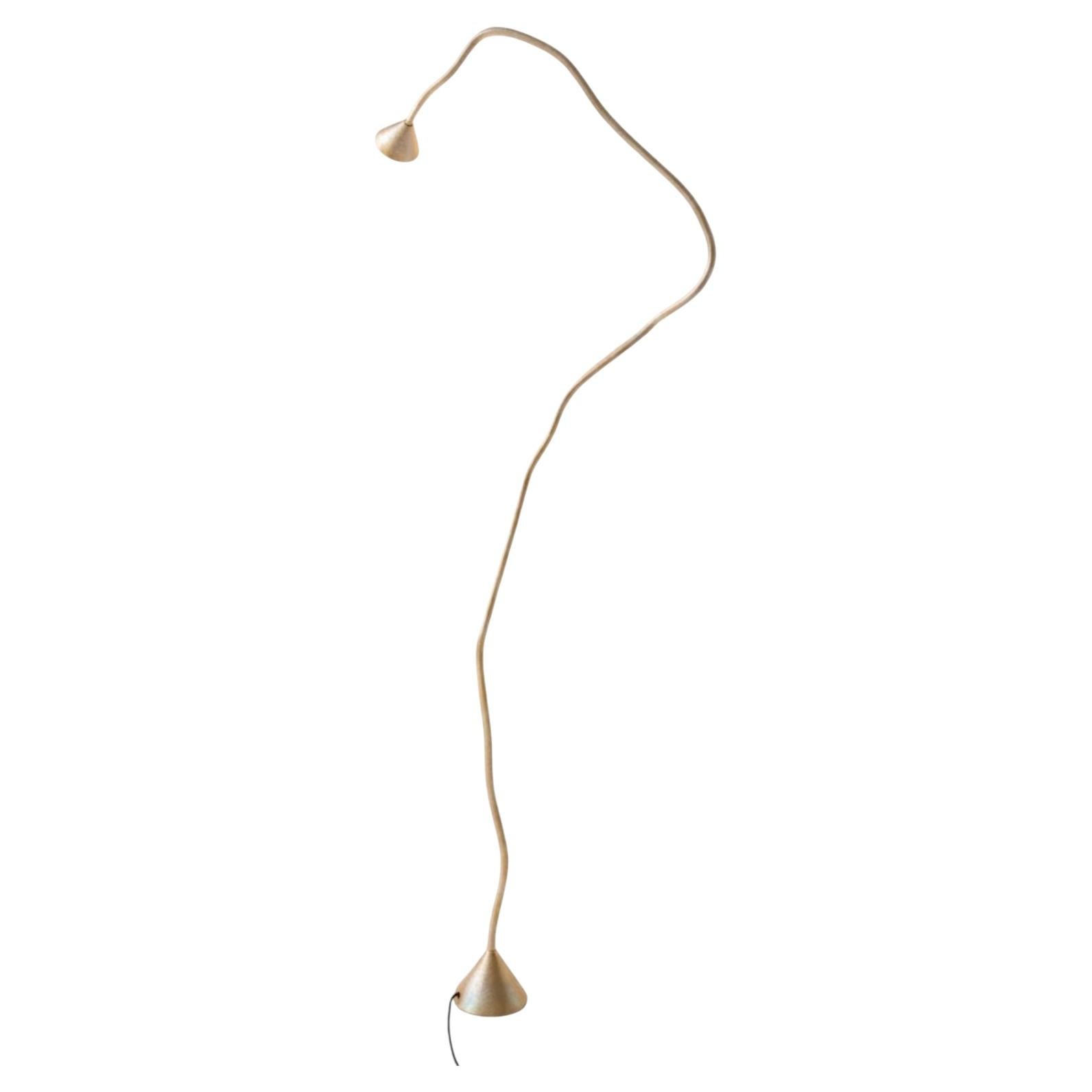 Pallucco Papiro Gold Stehleuchte H 270 cm (106.3 in) - design Sergio Calatroni