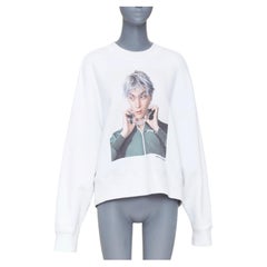 PALM ANGELS 2019 David Sims Photography cotton portrait print sweatshirt XS