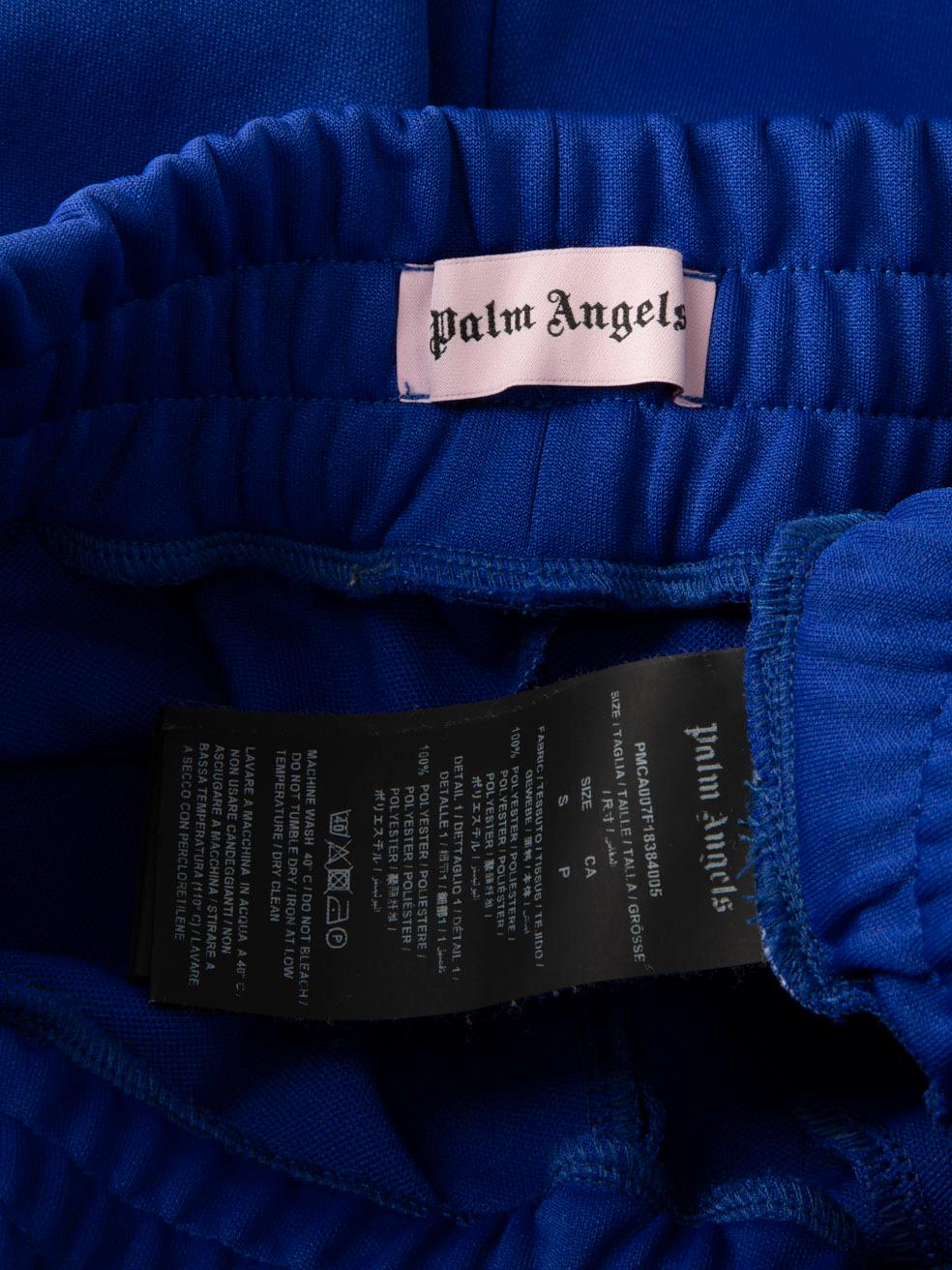Palm Angels Blue Track Joggers Size S 2