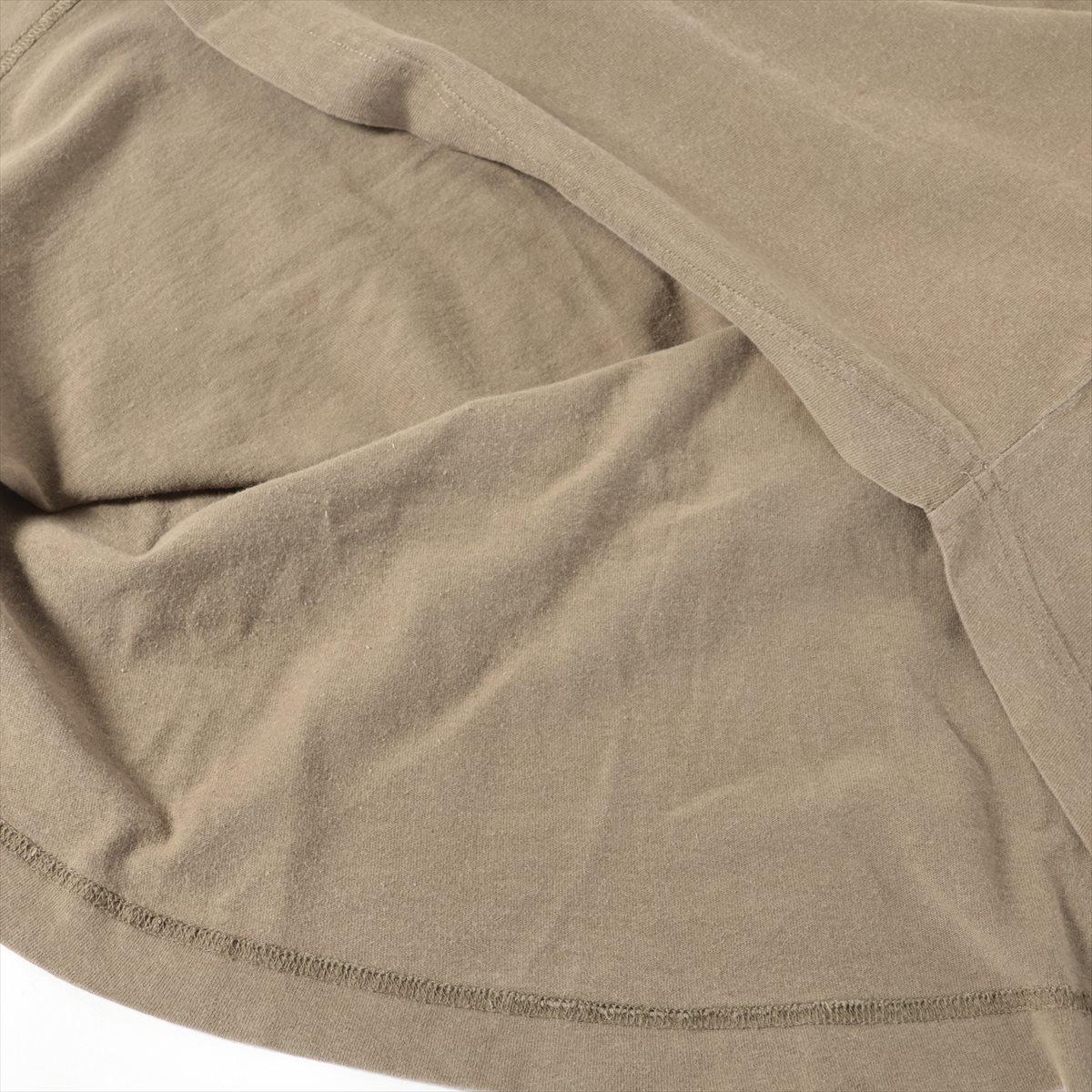 Women's Palm Angels Cotton Oversized T-shirt Olive Green For Sale