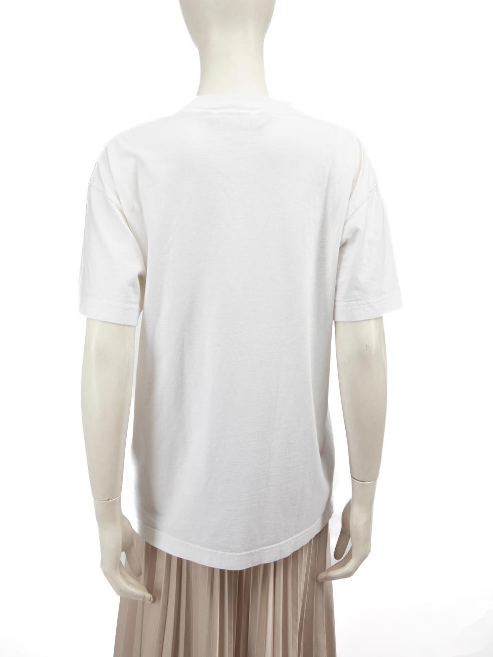 Gray Palm Angels Missoni x Palm Angels White Teddy Bear Print T-Shirt Size M