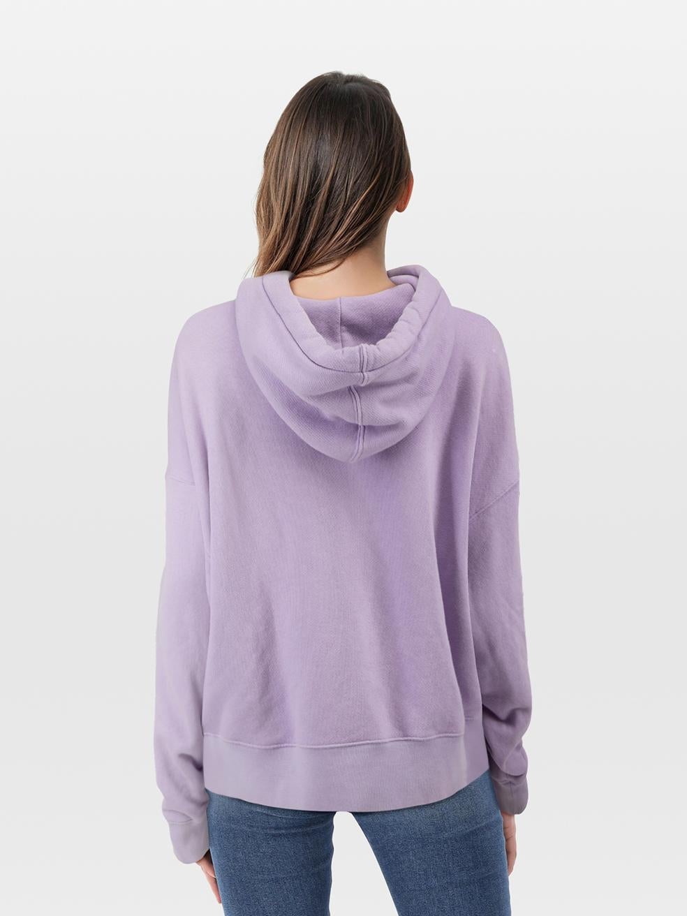 L'ÉTAT est très bon. L'usure minimale du sweat à capuche est évidente. Décoloration sur le devant, le dos, les deux manches, le cordon de serrage de la capuche et l'encolure de la capuche sur cet article de revente de designer Palm Angels