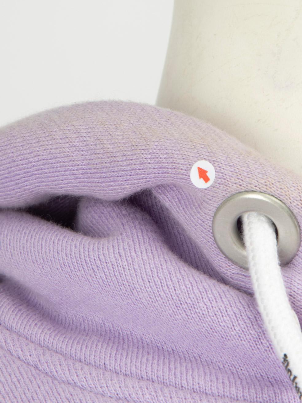 Palm Angels - Sweat à capuche surdimensionn�é avec motif d'ours violet - Taille S en vente 3