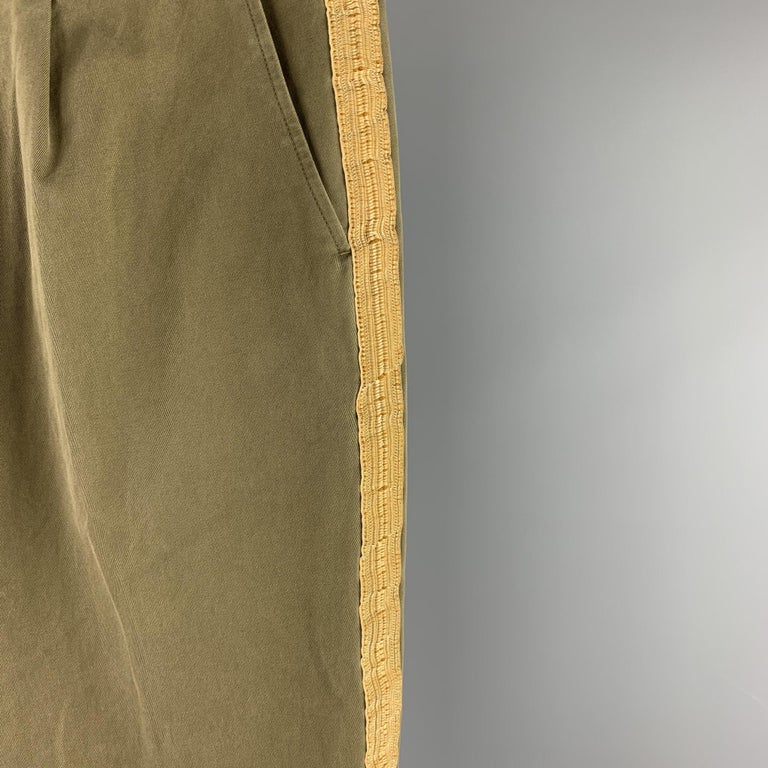 palm angels cuffed bottoms