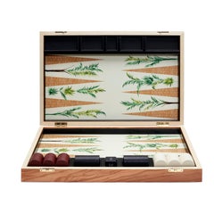 Palm Backgammon Board by Alexandra Llewellyn