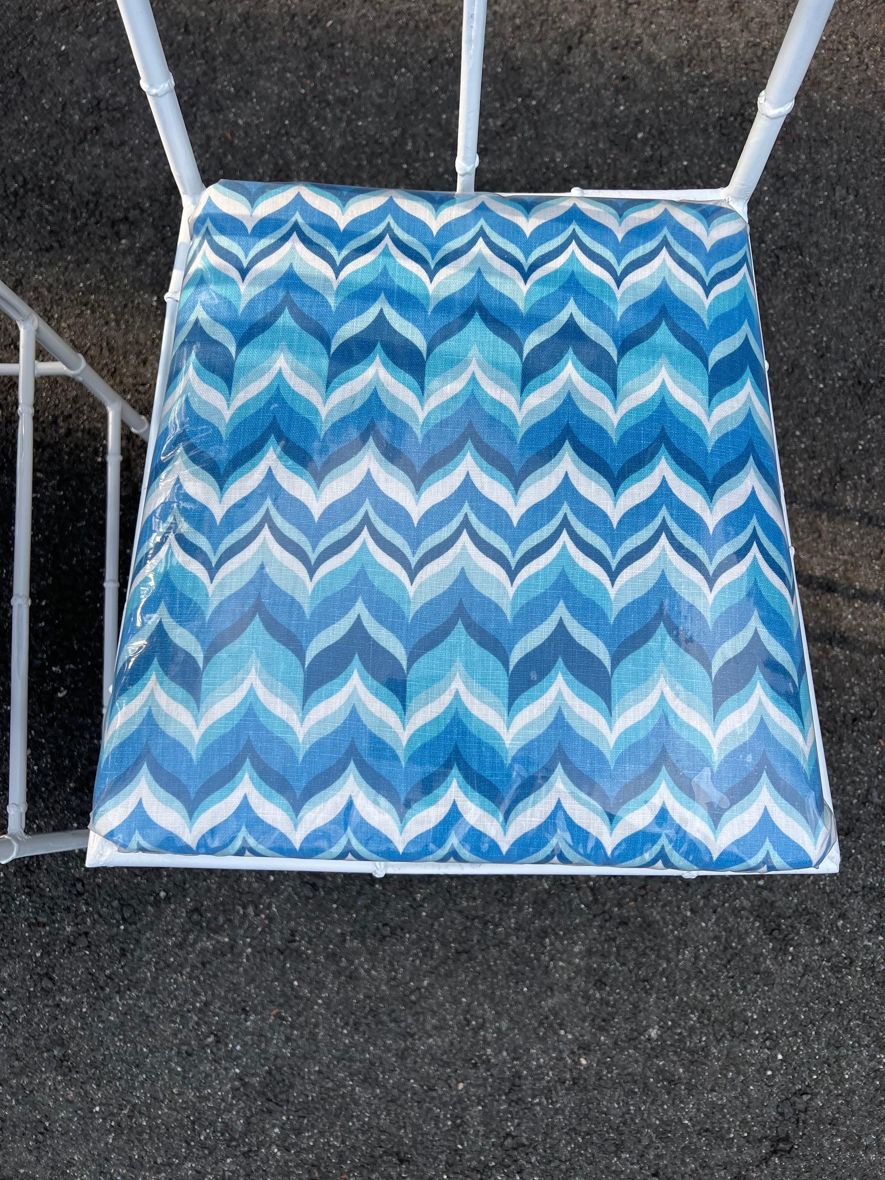 Ensemble de patio de patio en faux bambou de Palm Beach en vente 10
