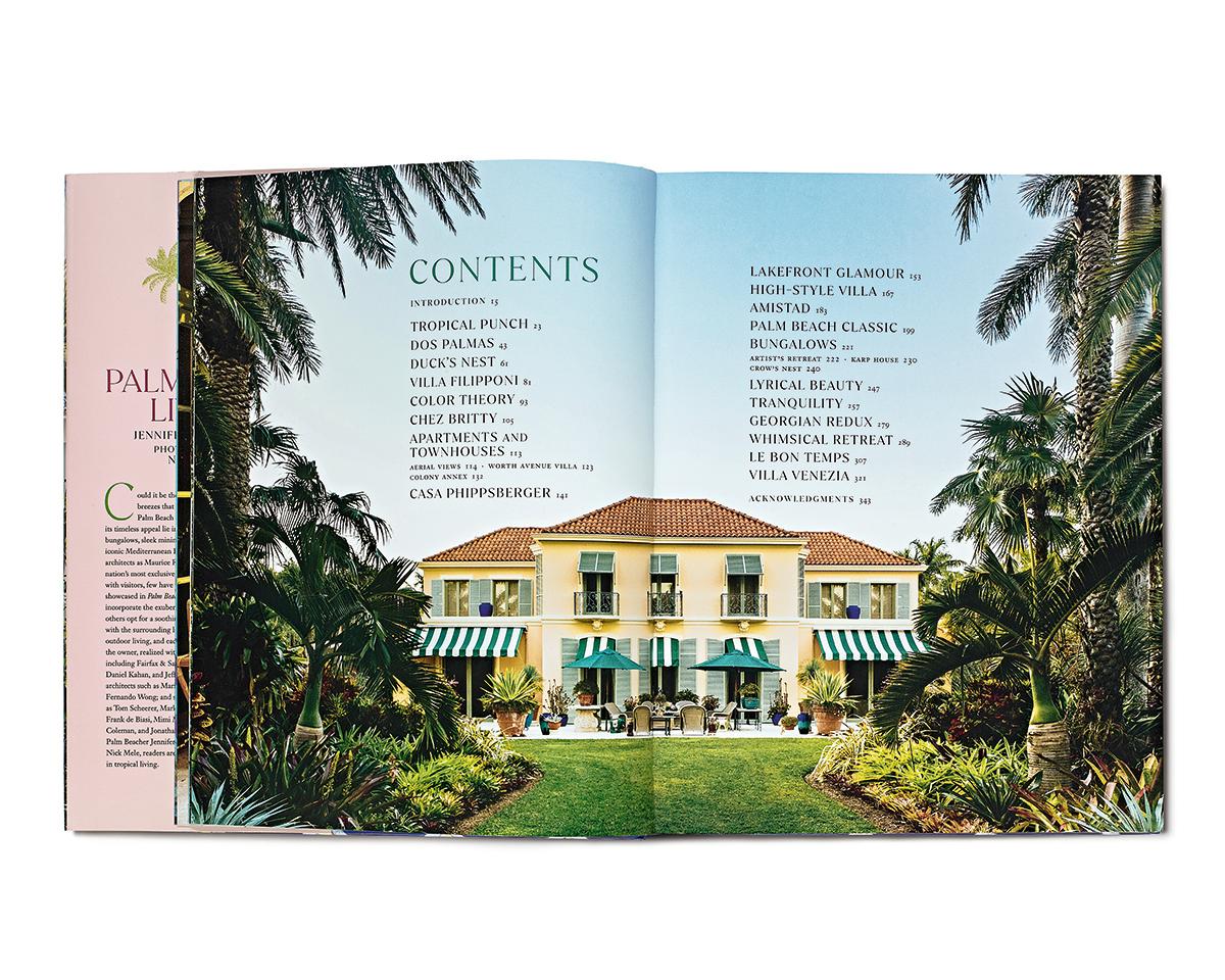 Paper Palm Beach Living Book by Jennifer Ash Rudick For Sale