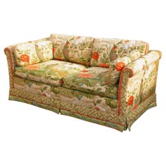 “Palm Beach" Love Seat in Greeff Peony Garden