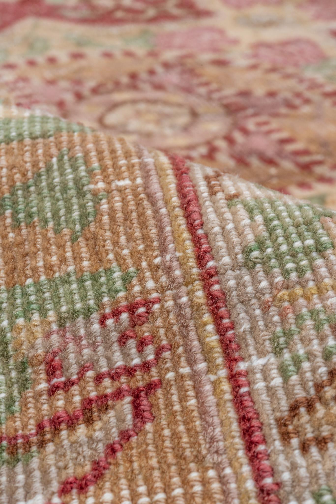 Asian Palm Beach Oushak For Sale