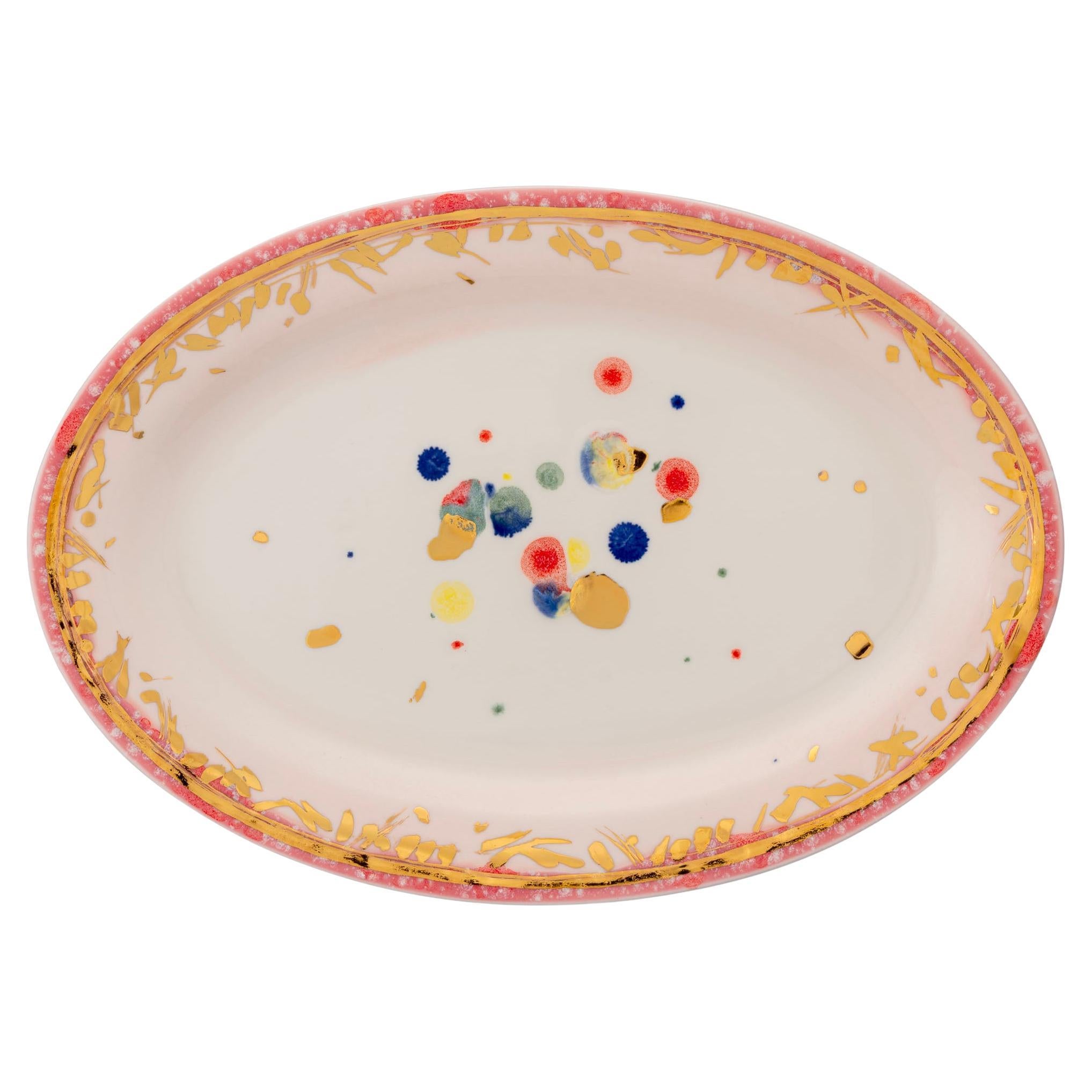 Plato con borde oval Palm Beach