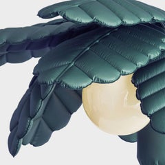 Palm Beach Padded Floor Light Teal Green, Pet Therapy by Atelier Biagetti