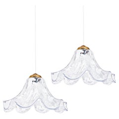 La Murrina. Palm Beach Regency Murano glass pendant lamps, Italy, 1960s