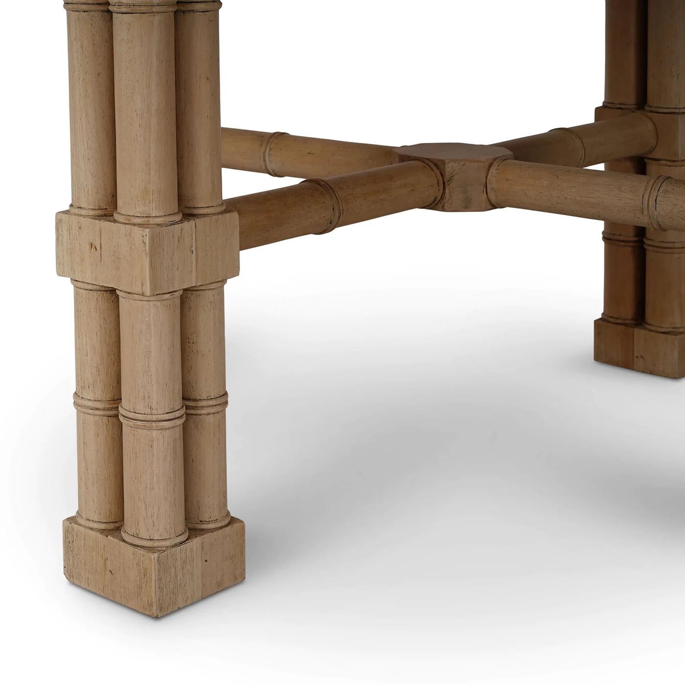 Palm Beach Regency Round Dining Table For Sale 2