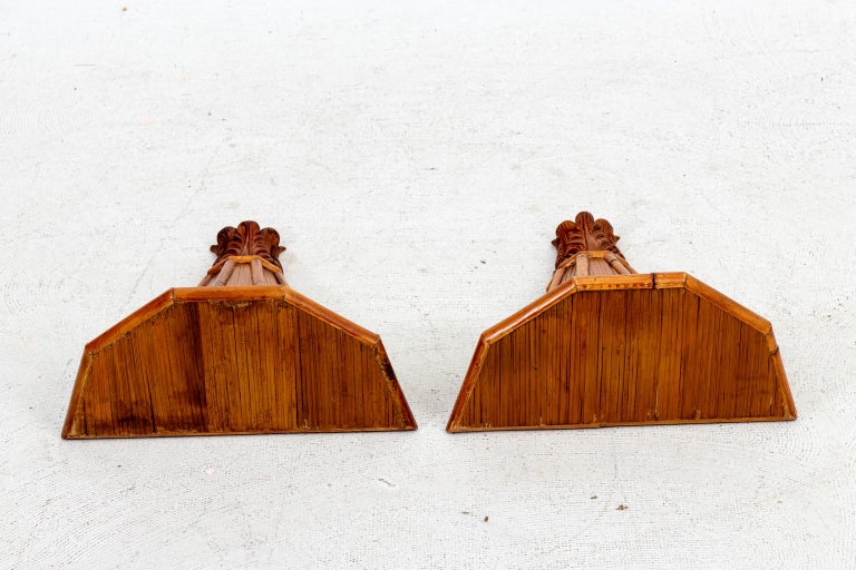 Palm Beach Regency Style Wall Brackets at 1stDibs