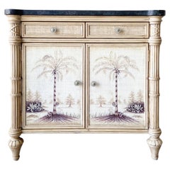 Palm Beach Regency Tessellated Stone Top Sideboard