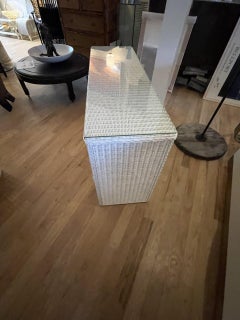 Palm Beach Vintage Wicker Six Drawer Dresser or Chest