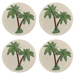 Palm Perlen Tischset 4er Set