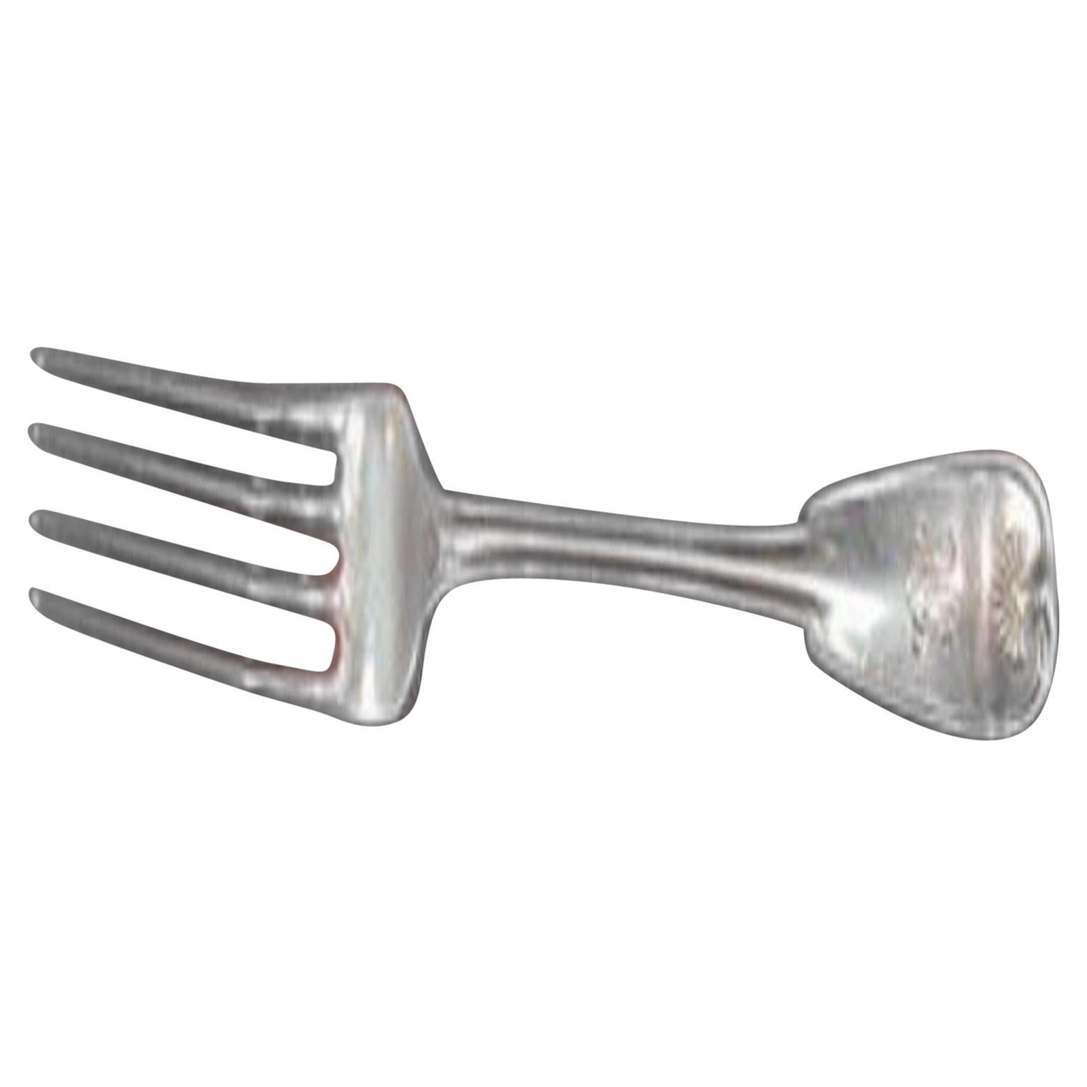 Palm by Tiffany 
Co Sterling Silver Dinner Fork Antique Flatware