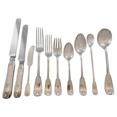 Palm by Tiffany & Co. Sterling Silver Flatware Set Dinner Service 286 Pieces